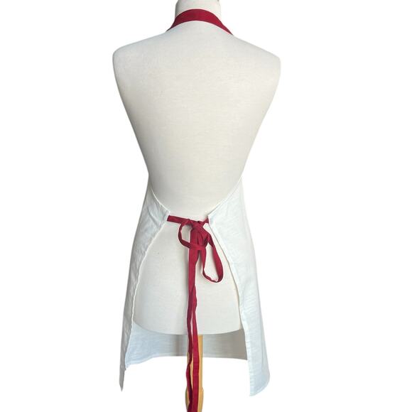 NWT Dasher Deer Spruce Apron Christmas Holiday Festive Entertaining Hosting - Picture 2 of 7